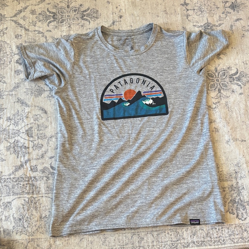 Two Patagonia Women’s Capilene Cool UPF 50 Stretch Performance Shirts - XS